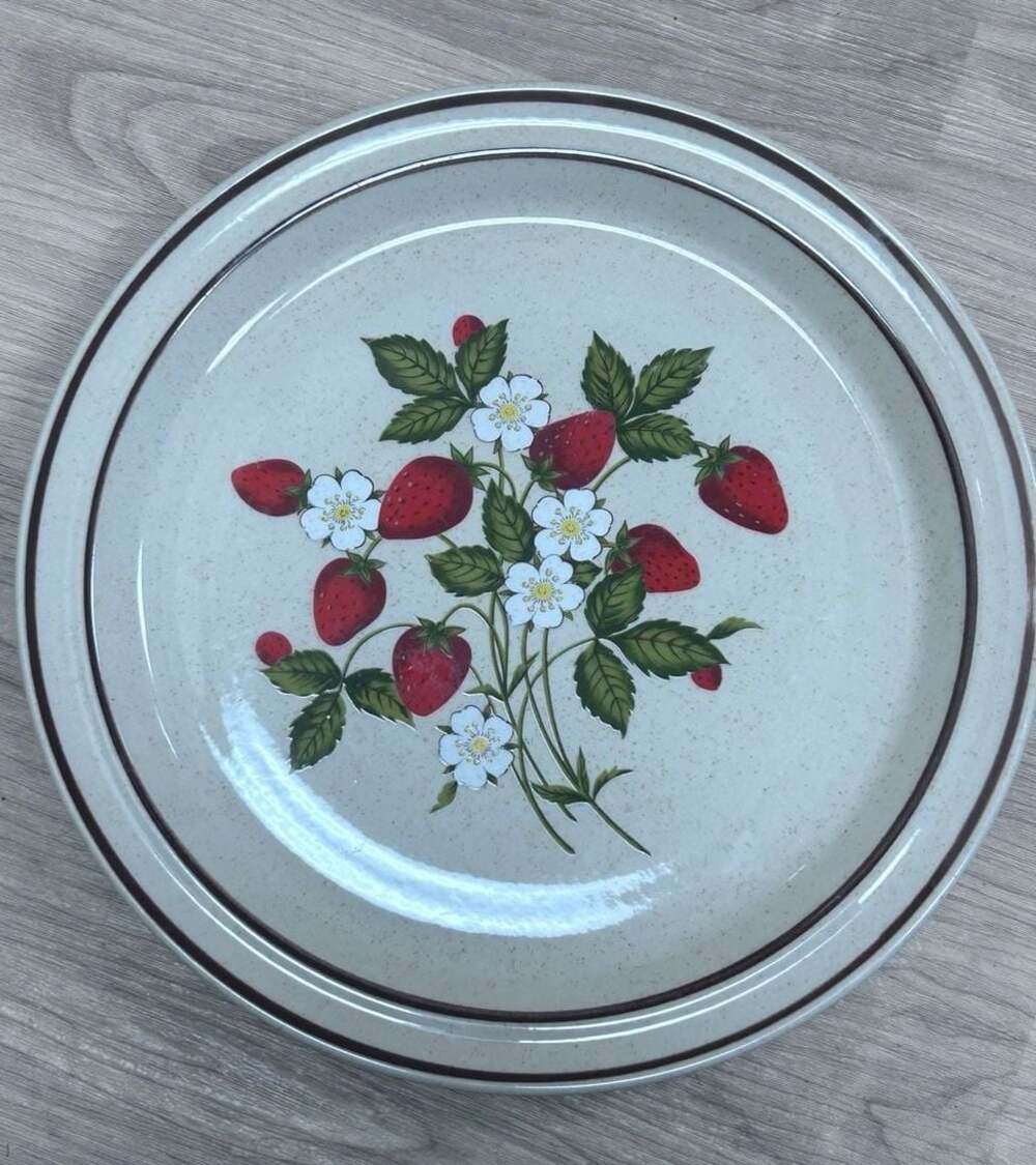 Newcor Regency Designer Collection Susanne Stoneware 12-Inch Chop Plate